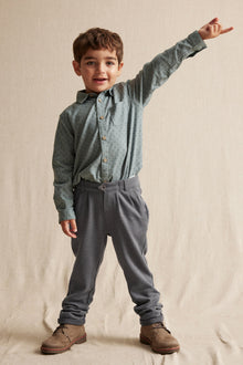 Kids' grey dressed trousers