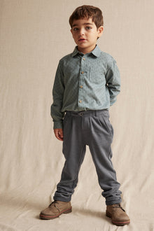 Kids' grey dressed trousers