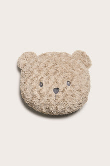 Fluffy teddy bear pillow