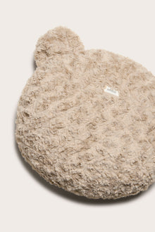 Fluffy teddy bear pillow