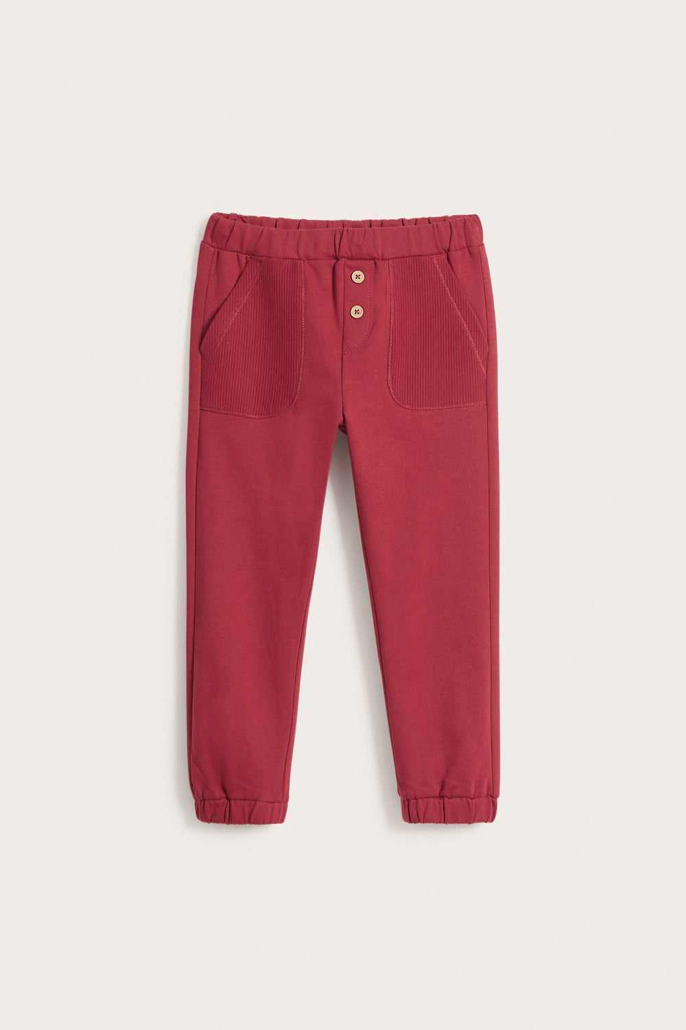 Kids red jogging trousers