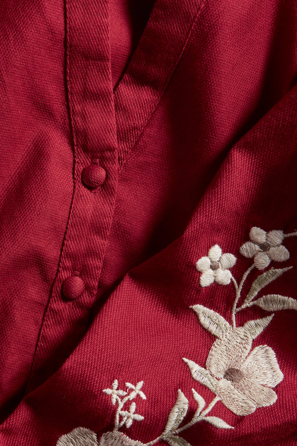 Red dress embroidery design hotsell