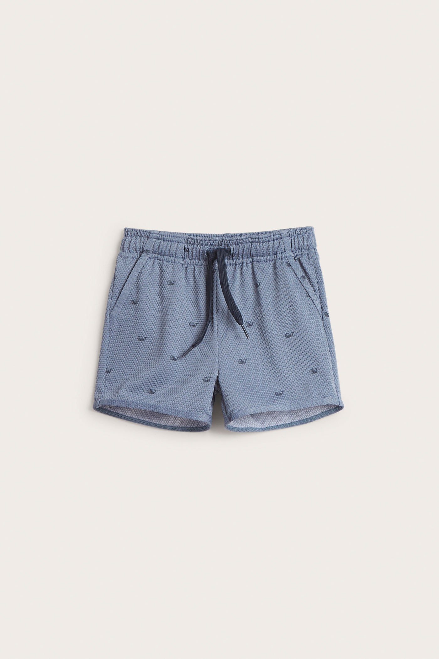 Kids' blue swimming trunks