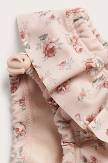 Baby pink floral swim bottoms