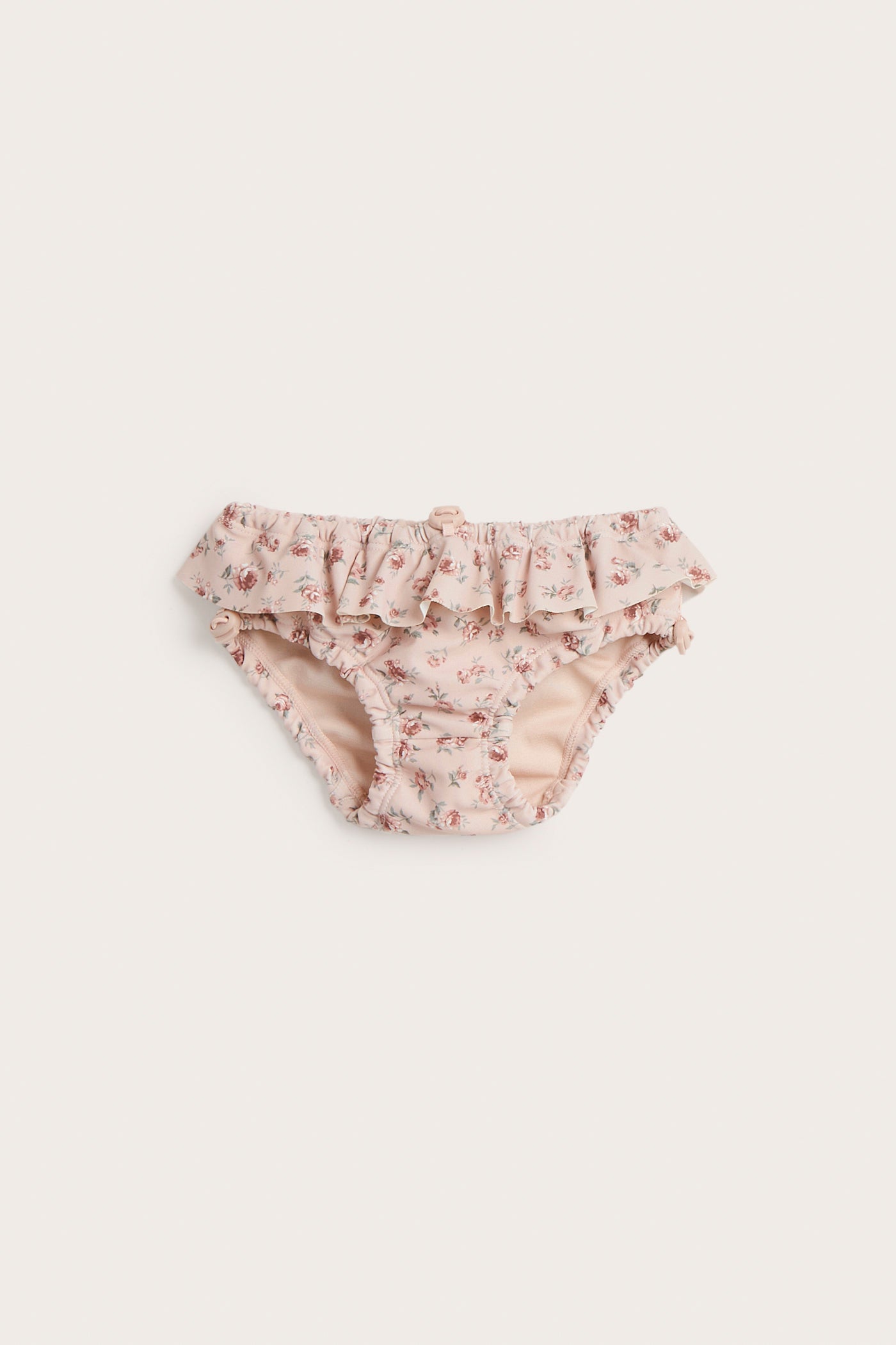 Baby pink floral swim bottoms
