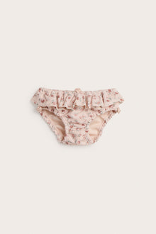 Baby pink floral swim bottoms