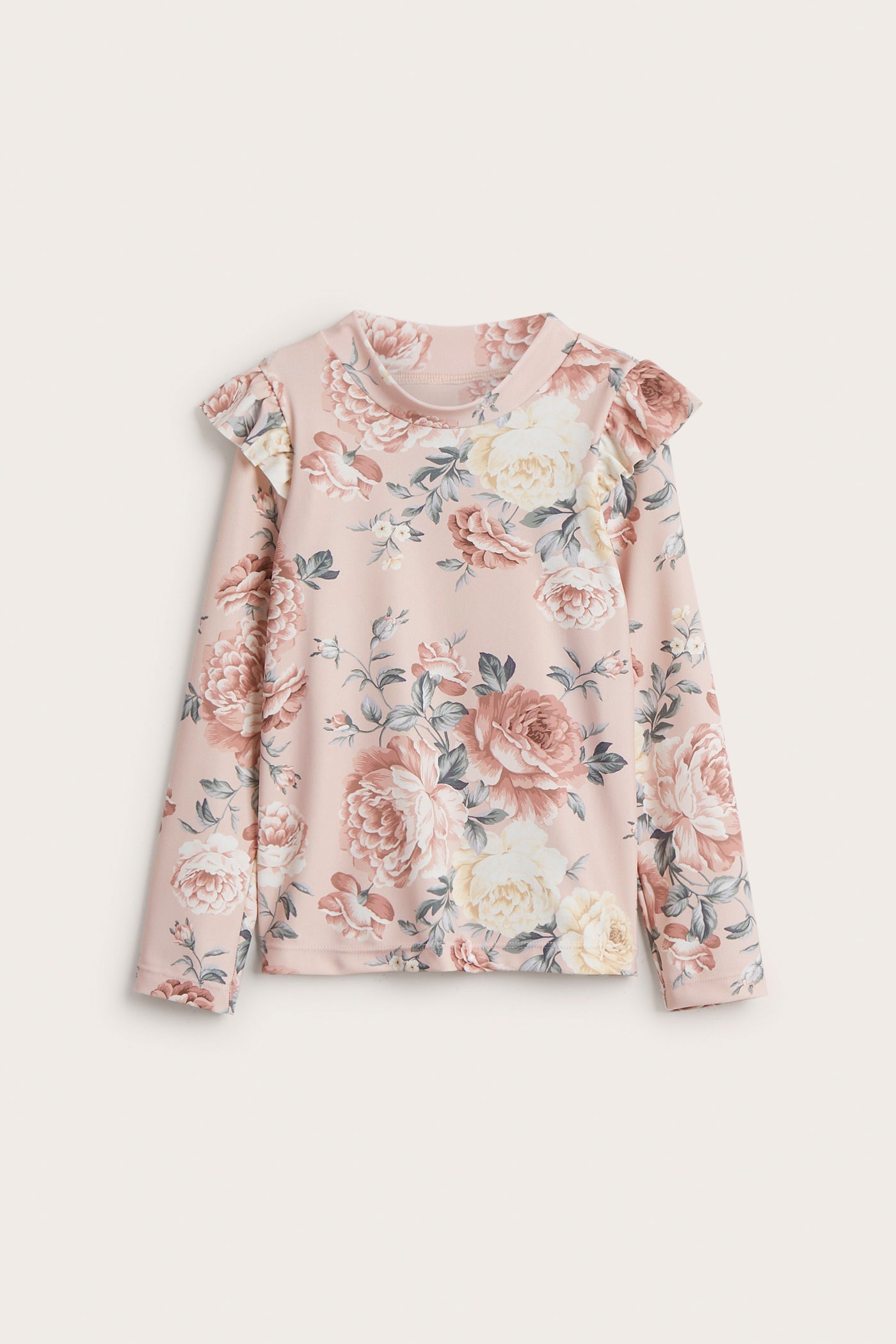 Baby & kids' pink floral UV top