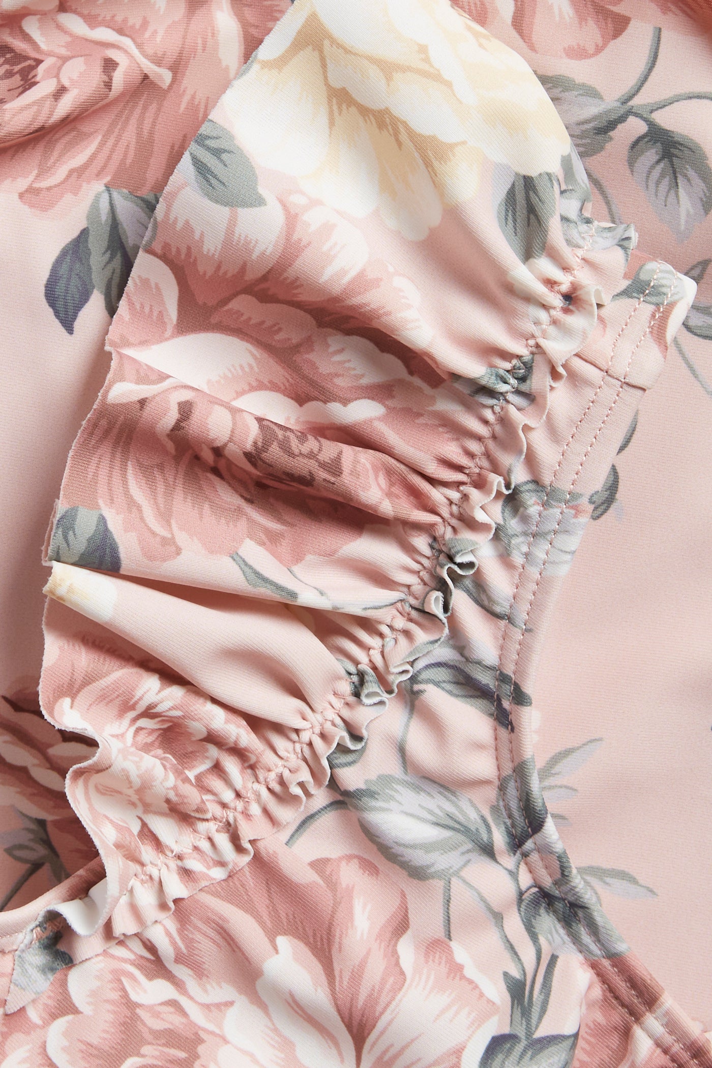 Baby & kids' pink floral swimsuit