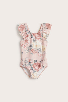 Baby & kids' pink floral swimsuit