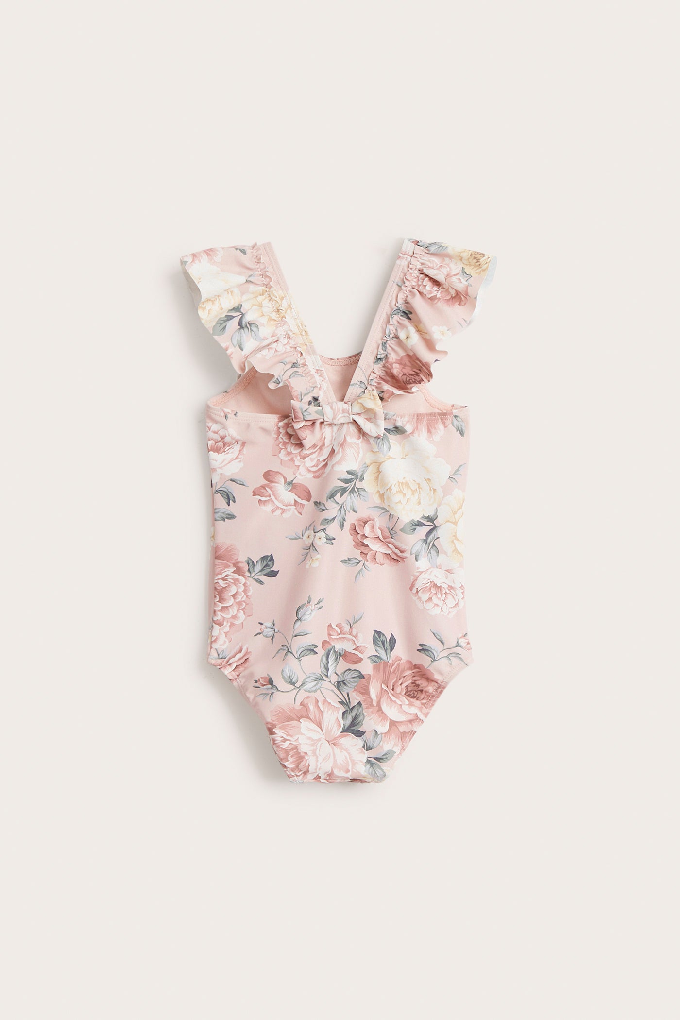Baby & kids' pink floral swimsuit
