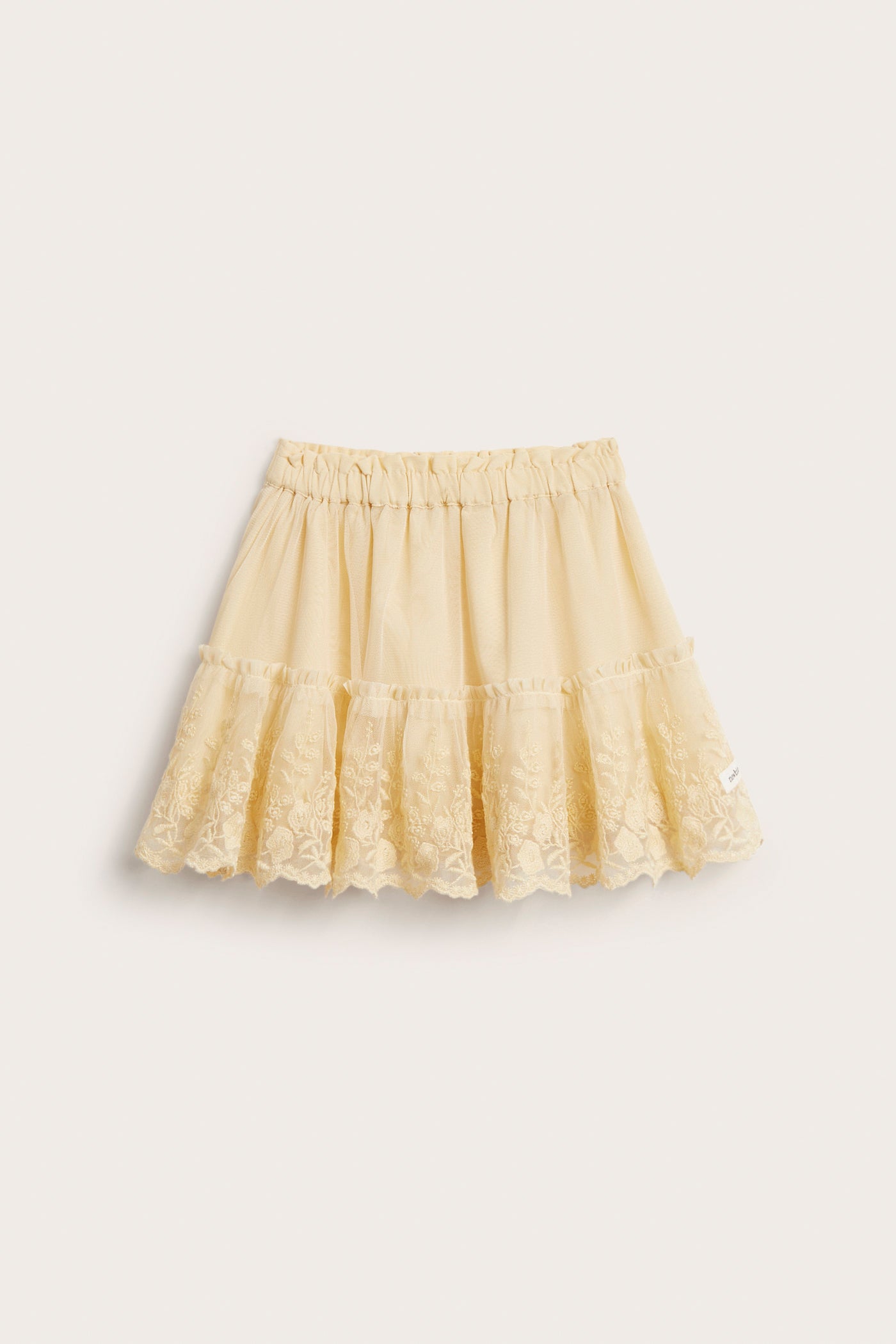Baby & kids' yellow mesh skirt