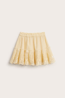 Baby & kids' yellow mesh skirt