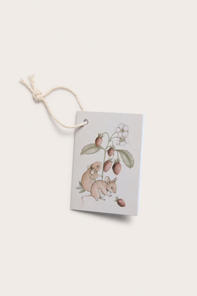 Gift card with animal design