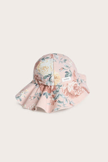 Baby & kids' pink floral UV-hat
