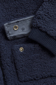 Baby & kids' blue pile jacket