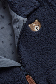 Baby & kids' blue pile jacket