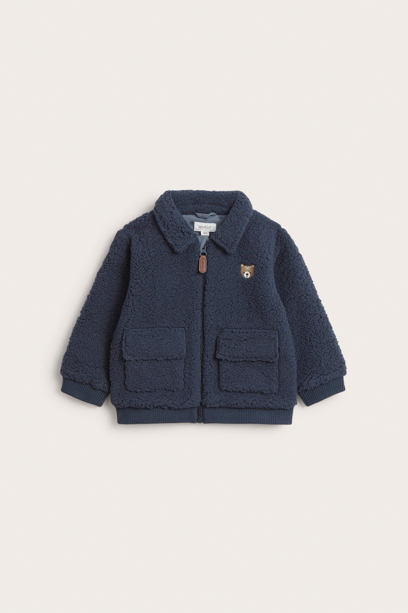 Baby & kids' blue pile jacket