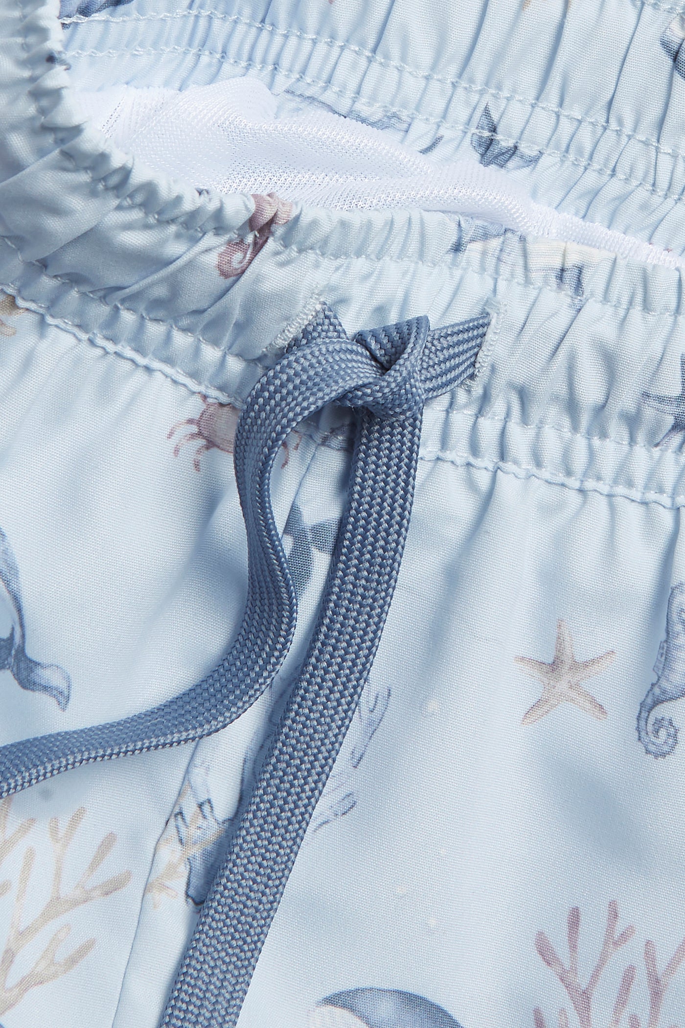 Kids' blue whale swimming trunks