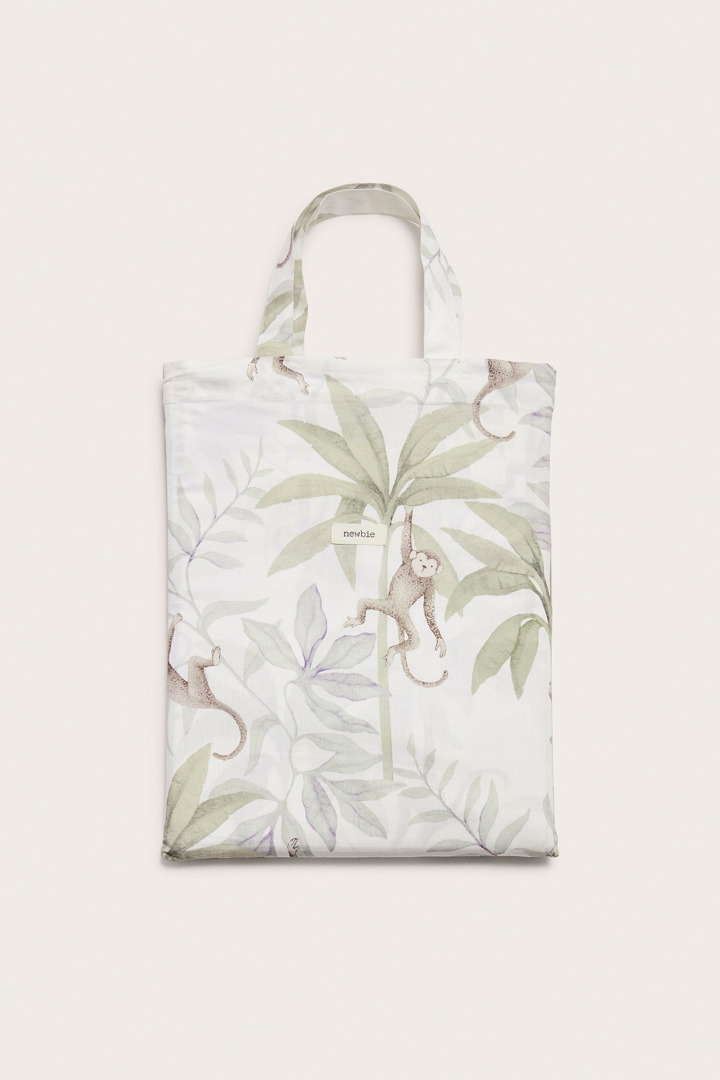 Kids' white Jungle Friends bedding set 140x200