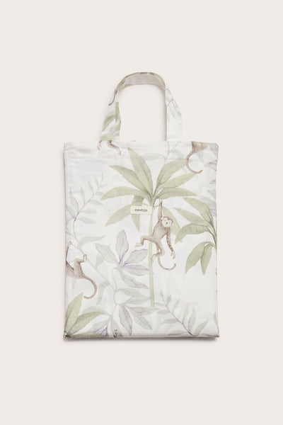 Kids' white Jungle Friends bedding set 140x200