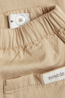 Baby beige woven trousers