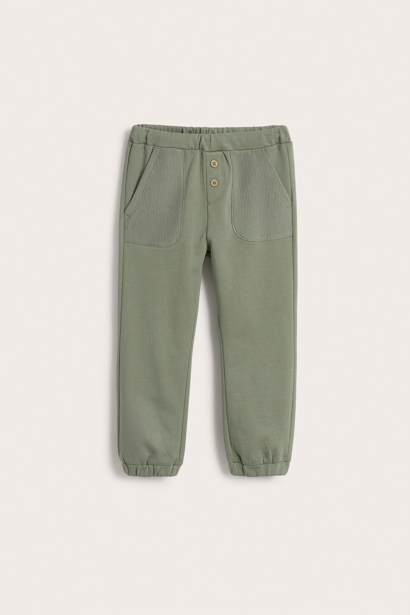 Kids' green joggers
