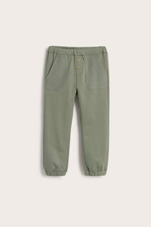 Kids' green joggers