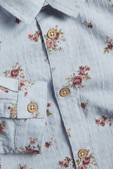 Kids' blue rose shirt