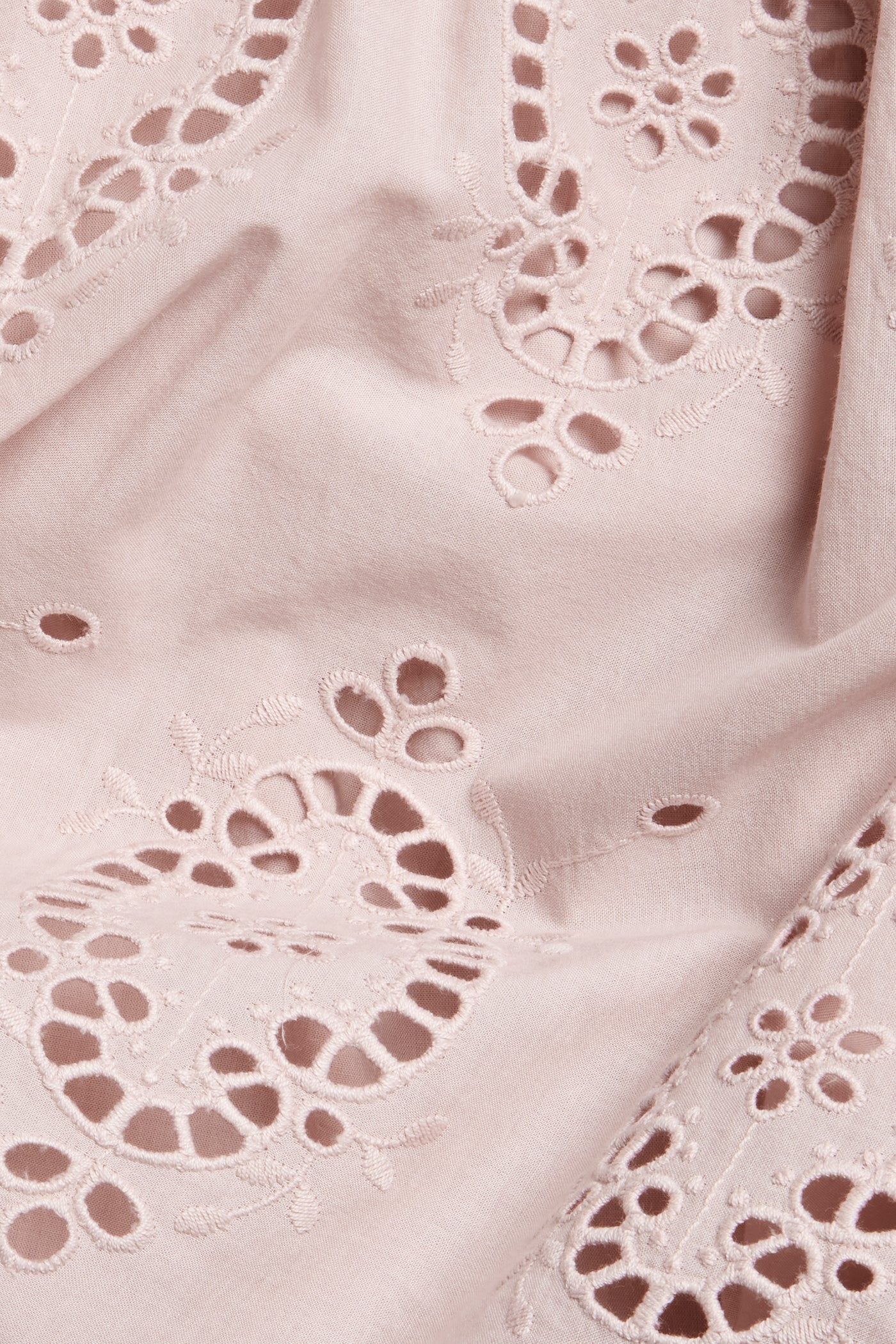 Women's pink embroidered skirt