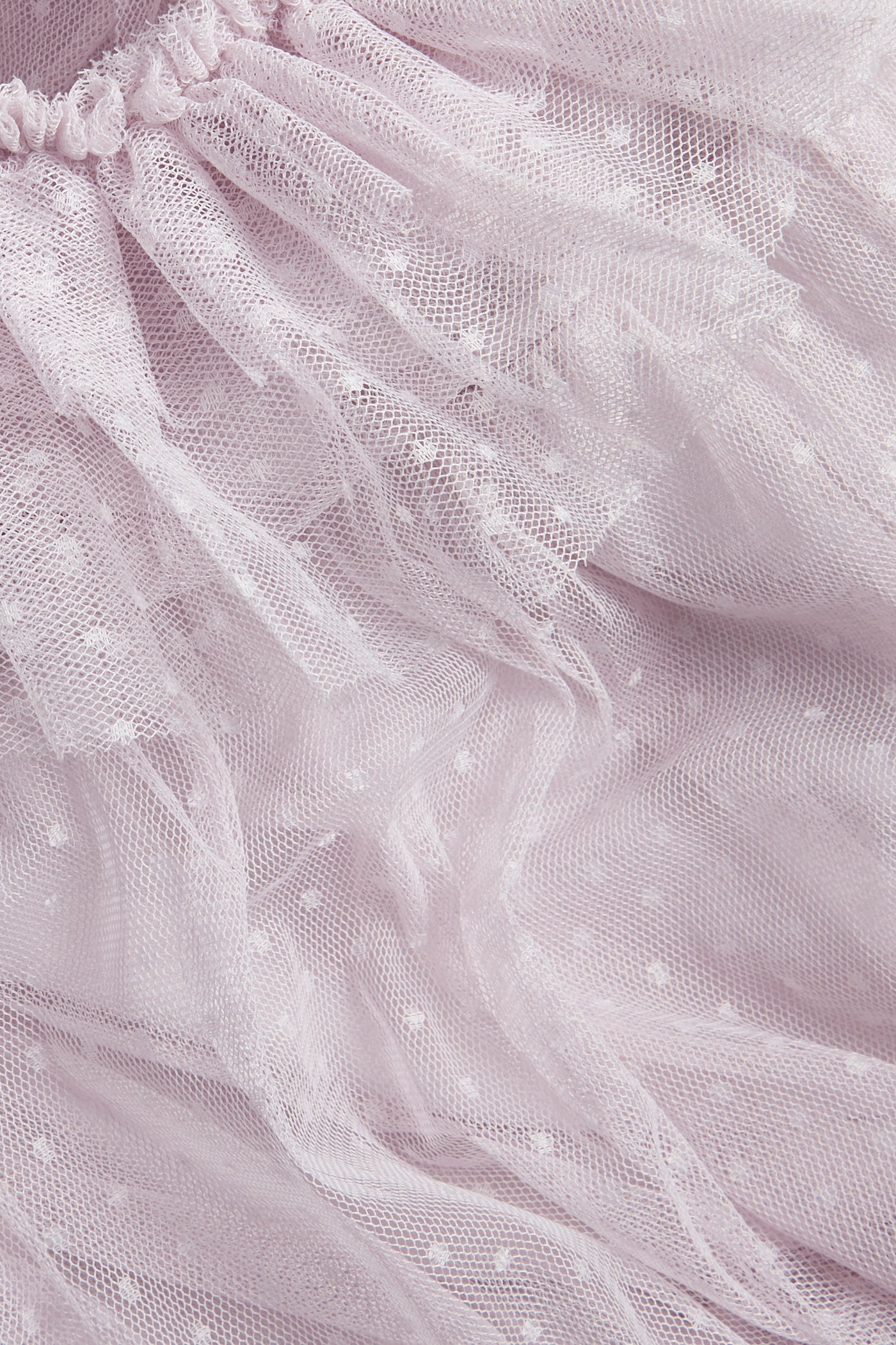 Women's pink mesh dress