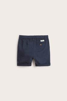 Kids´ navy woven shorts