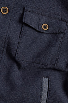 Kids' dark blue overshirt