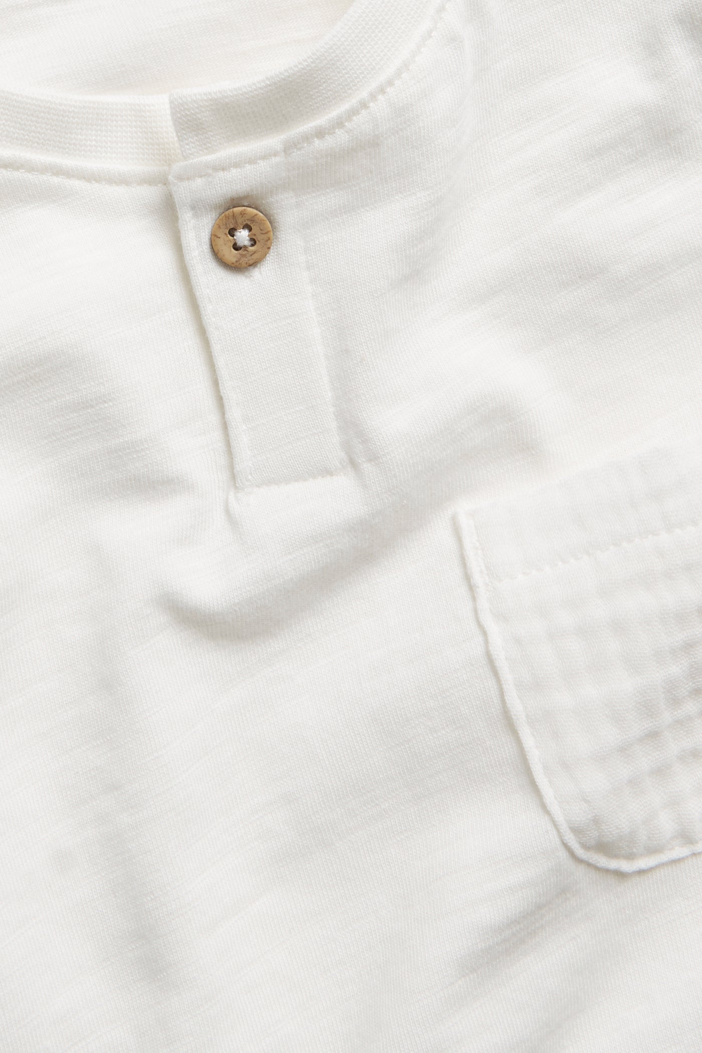 Kids' white basic t-shirt