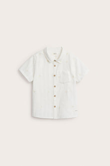 Baby & kids' white short-sleeved shirt