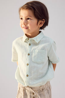 Baby & kids' green short-sleeve shirt