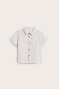 Baby & kids' purple short-sleeved shirt