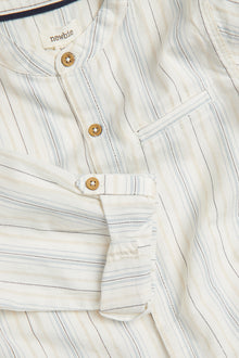 Kids´ striped grandad shirt