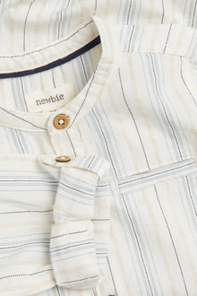 Baby striped shirt bodysuit