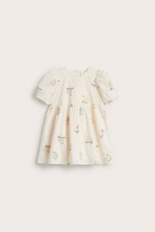Baby white floral broderie anglaise dress