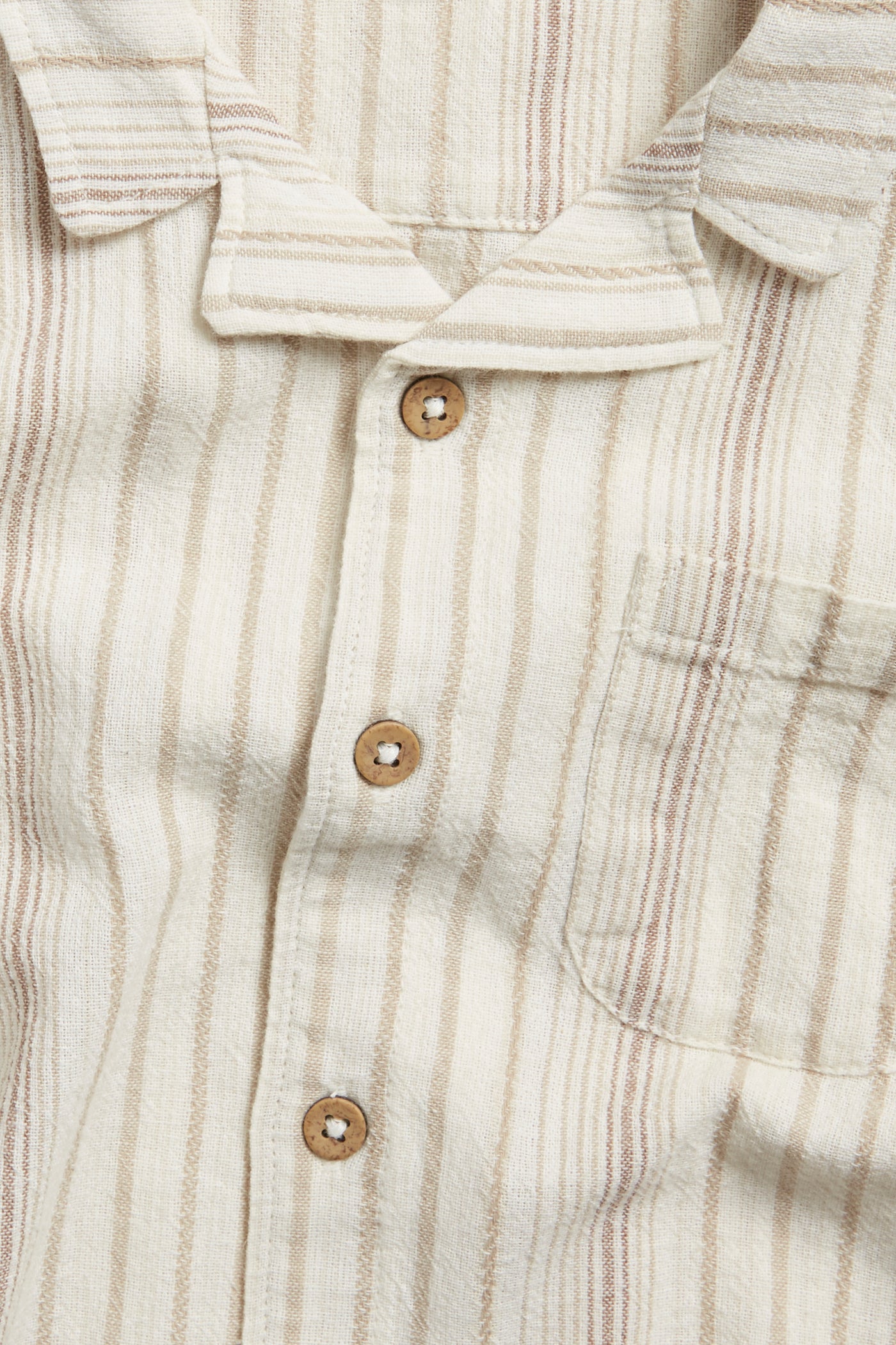 Kids´ white woven shirt