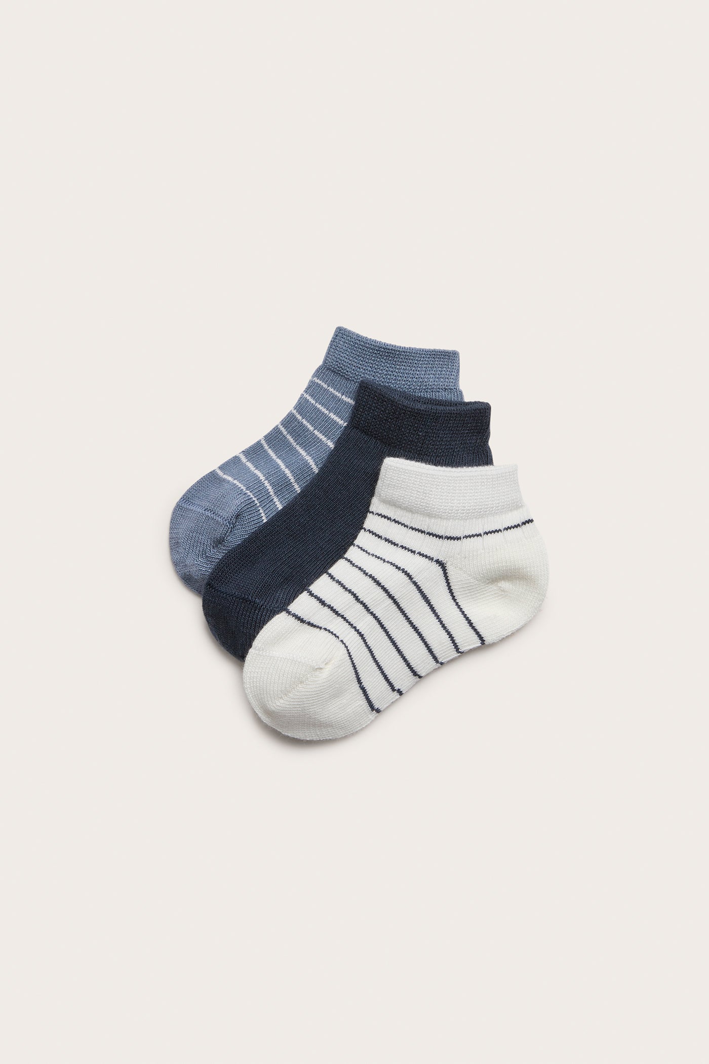 Baby multi ankle socks 3-Pack