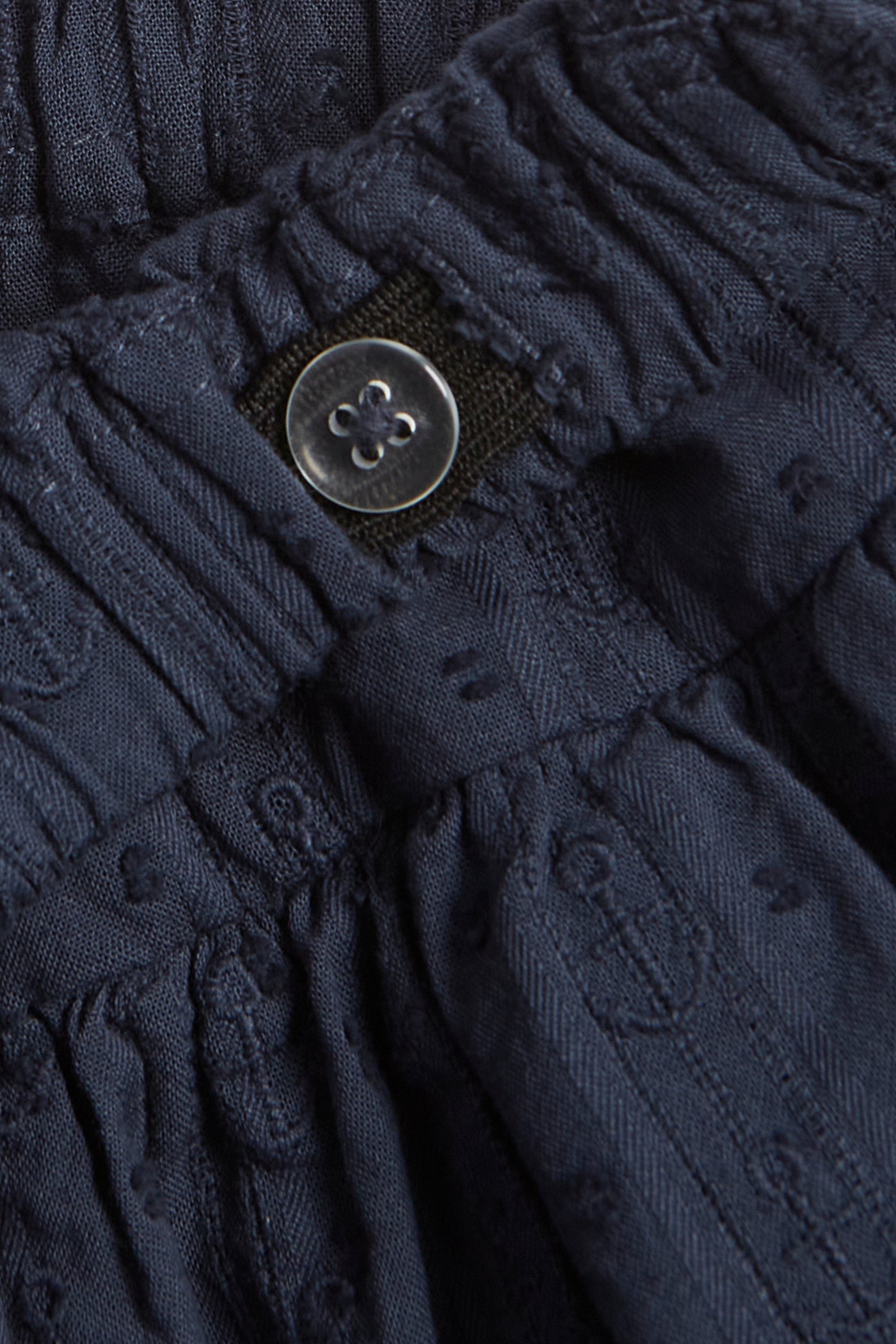 Kids' blue ruffle skirt