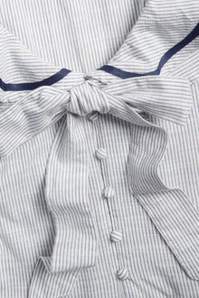 Women's blue woven dress