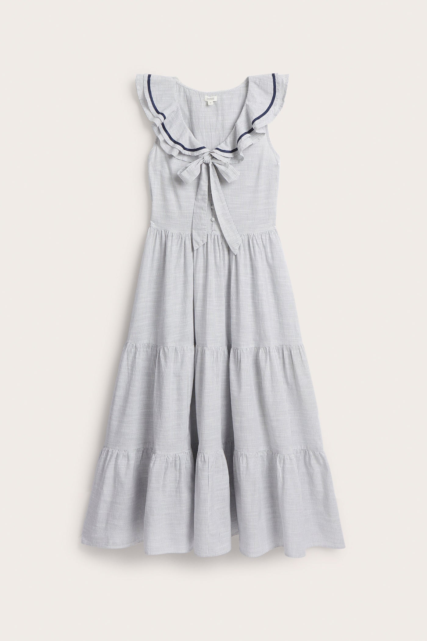 Women's blue woven dress