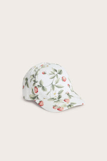 Baby & kids' white strawberry cap