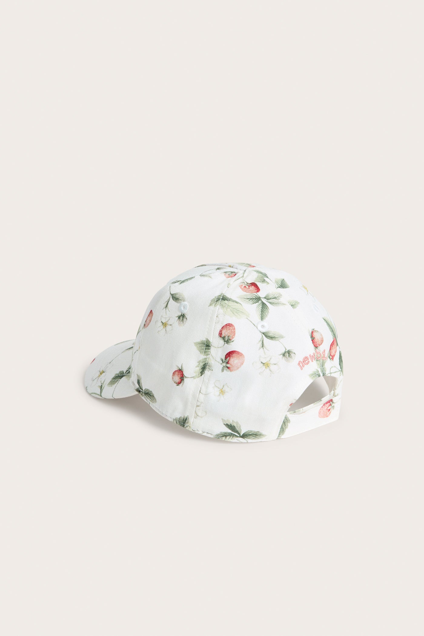 Baby & kids' white strawberry cap