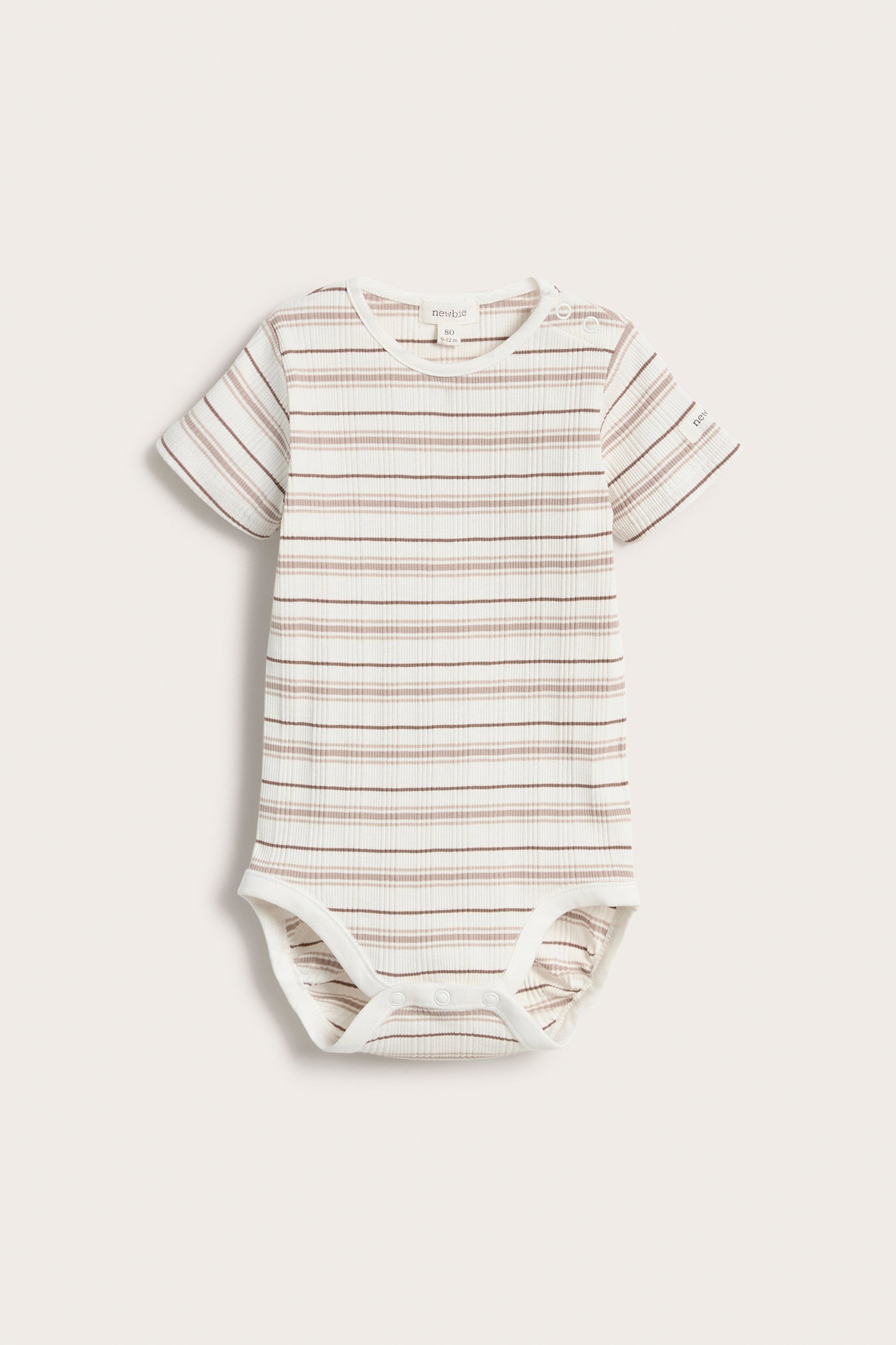 Baby white striped bodysuit