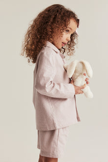 Baby & kids' pink striped pyjamas