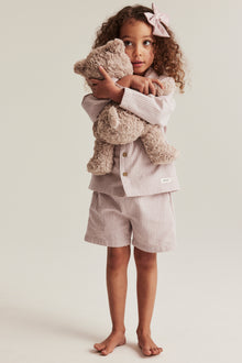 Baby & kids' pink striped pyjamas