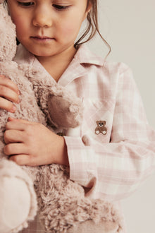 Baby & kids' pink checked pyjamas